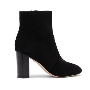 NEW Vince Brannen Ankle Suede Boots Black Size 8.5